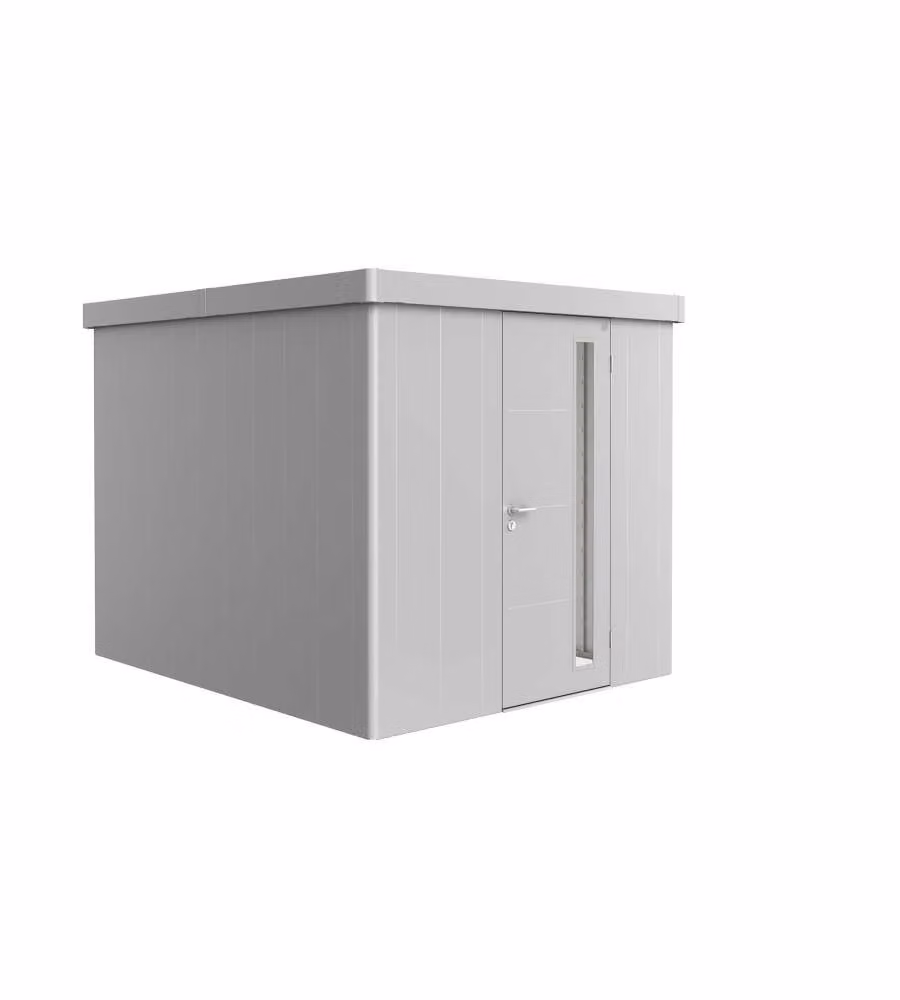 Casetta Neo 3B porta standard, argento metallico