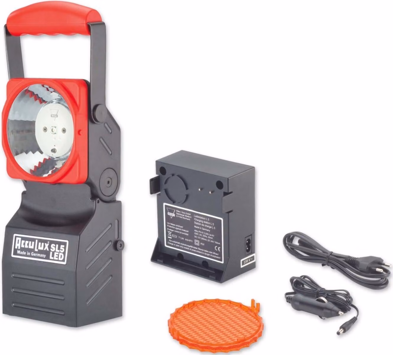 Acculux luce di lavoro/emergenza Acculux SL5 LED Set 3 W - 456441
