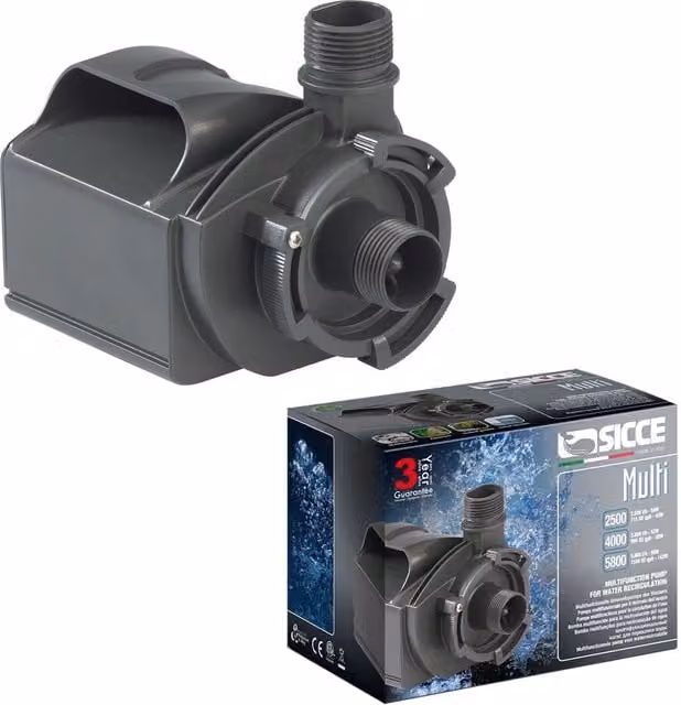Pompa multifunzione Sicce Multi 5800 grigia con componenti in ceramica e cavo da 1,5 metri