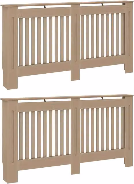 Copertura per radiatori 2 pz Rovere Sonoma 152 x 19 x 81,5cm CFW7204419