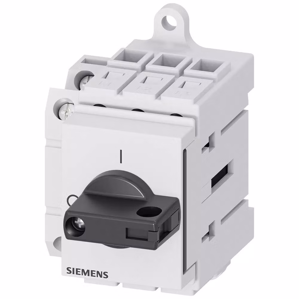Interruttore sezionatore Siemens 3LD3, Iu 16 A, interruttore generale a 3 poli 3LD30301TK11