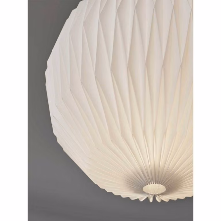 LE KLINT Lampada a sospensione 101 Large, dimmerabile, Bianco / Opale, Soggiorno / Sala da pranzo, Plastica, Design, Lampada a sospensione