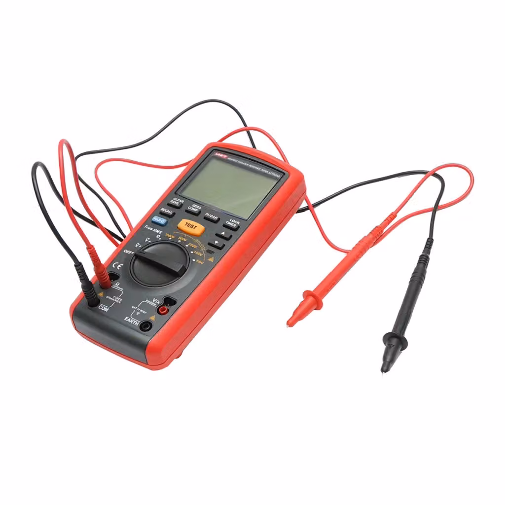 Multimetro per la misura della resistenza di isolamento UNI-T UT505A colore rosso – 2