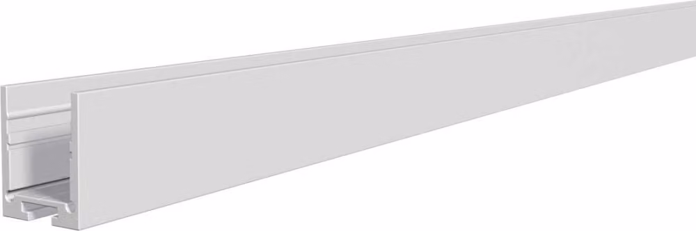 Profilo a U in alluminio montaggio superficiale altezza H 2 m - Canalina per cavi per apparecchi di illuminazione APH 200