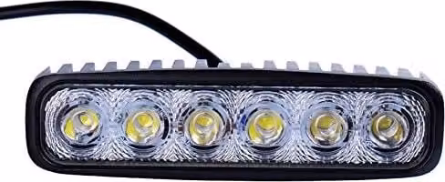 Greenmigo 18W luce di lavoro auto LED luce di lavoro ausiliaria LED barra luminosa impermeabile IP67