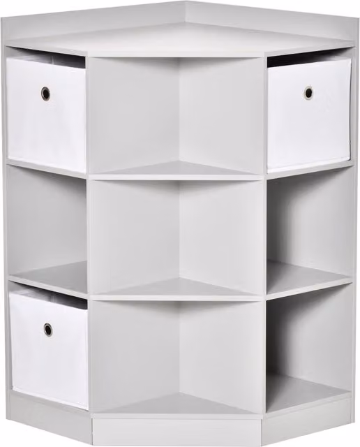 Cassettiera per bambini Minimal con 3 cassetti in MDF grigio L: 60 cm, P: 40 cm