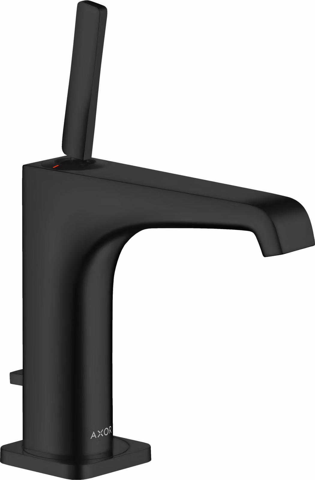 hansgrohe AXOR Citterio E mitigeur monocommande de lavabo 125 avec vidage escamotable, 36100670, 36100670