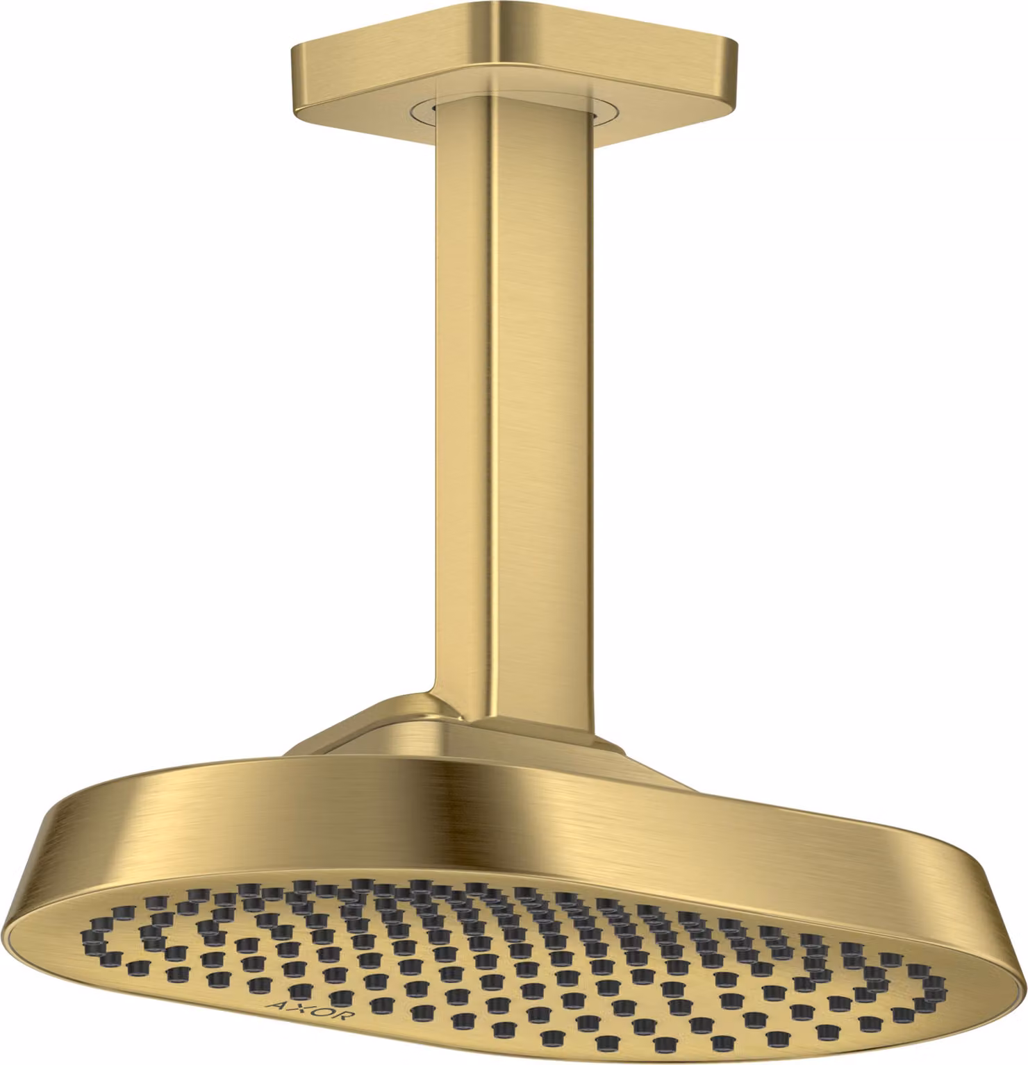 hansgrohe AXOR ShowerSphere Douche de tête 250/160 1jet EcoSmart avec raccordement au plafond, 39764950, 39764950