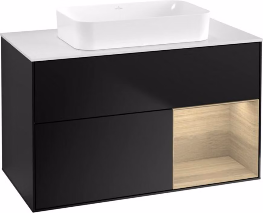 V&B mobile da parete Finion 100x60,3 cm, Reg re Oa ven, bla m Lac