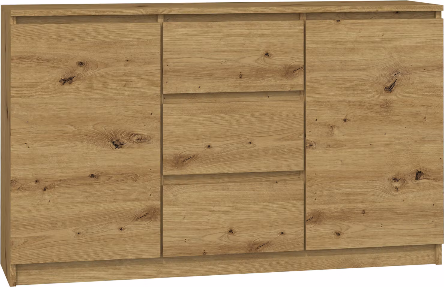 Cassettiera combinata ELBE - rovere artisan