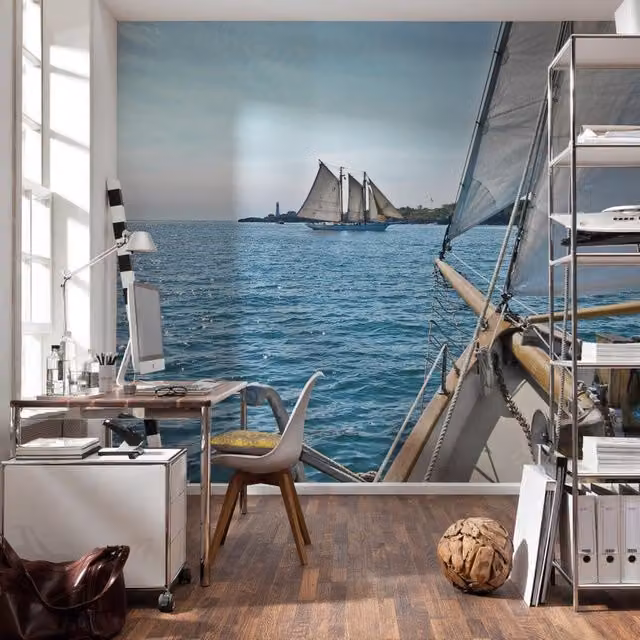 Fotomurale KOMAR Sailing Multicolore L: 368 cm, H: 254 cm