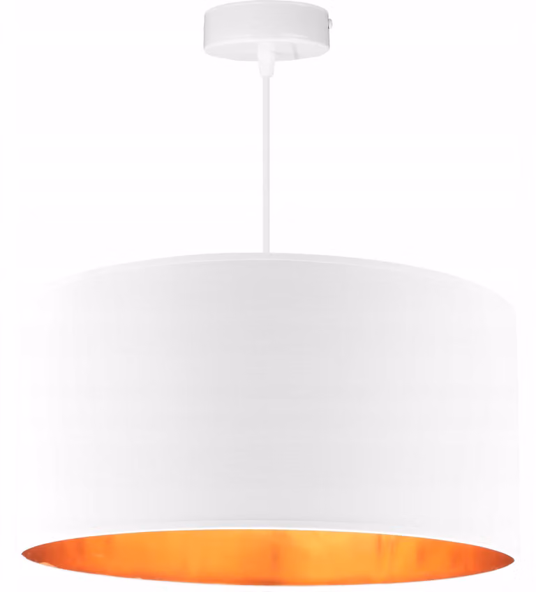 Lampada Da Soffitto Lampada A Sospensione Lampadario Oro Paralume Led