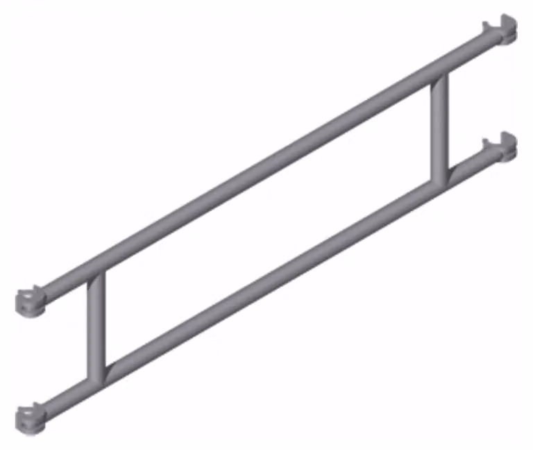 Ringhiera per lunghezza 1,80 m Z600 42955