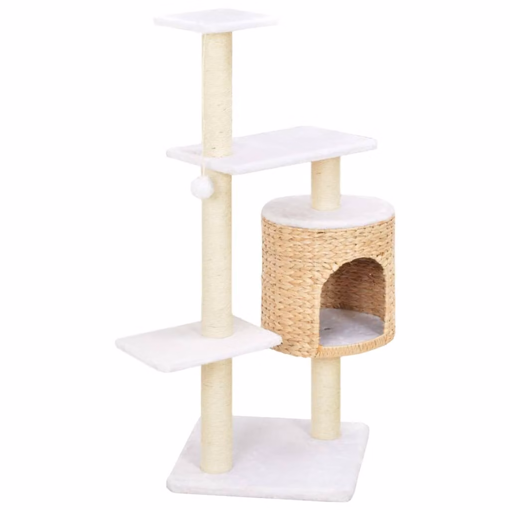 vidaXL Tiragraffi per gatti in sisal seagrass
