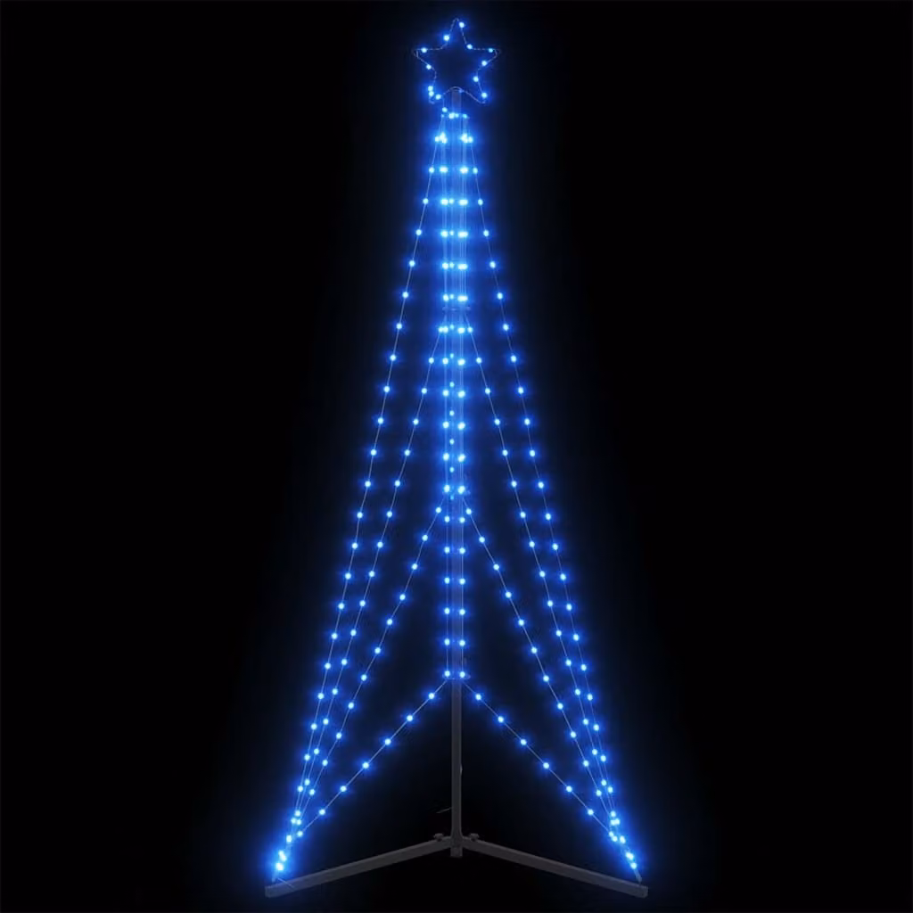 Albero di Natale con 363 LED blu vidaXL, Altezza: 180 cm