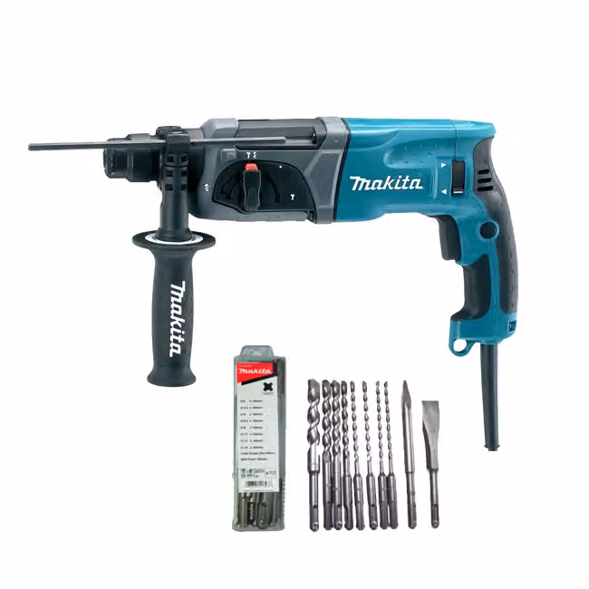 Martello combinato Makita HR2470X16 con accessori