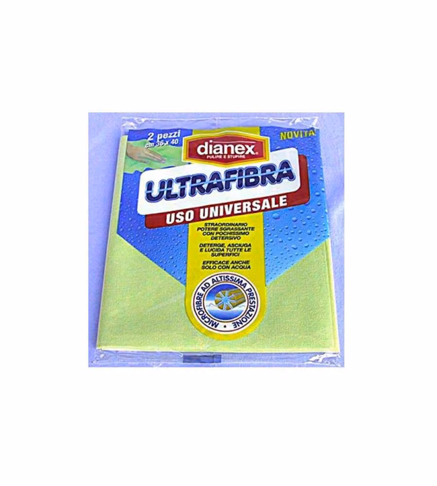 Dianex Panno Microfibra - Uso Universale - 36x40 cm