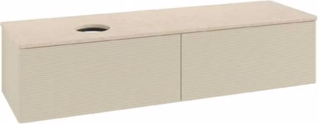 Mobile V&B con struttura frontale Antao 160x50cm, WBP colore botti., si Gr m Lac