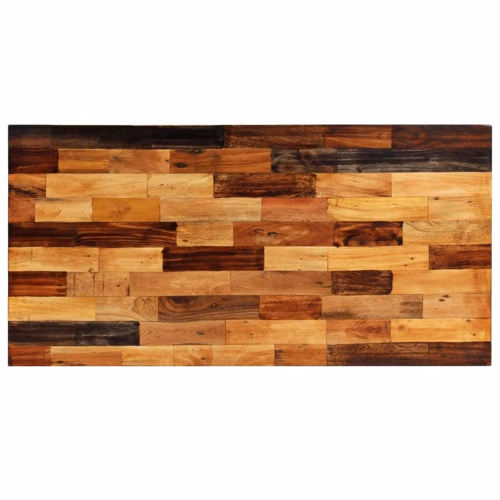 Tavolino da Bar in Legno Massello di Recupero 120x60x106cm