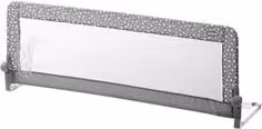 Barriera per letto ribaltabile e smontabile Janè colore grigio L: 150 cm, H: 58 cm