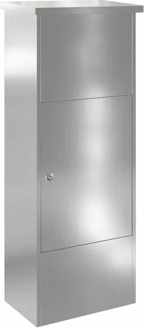 Cassetta per pacchi Nero 44,5 x 29 x 110,5 cm Acciaio zincato CFW6644296