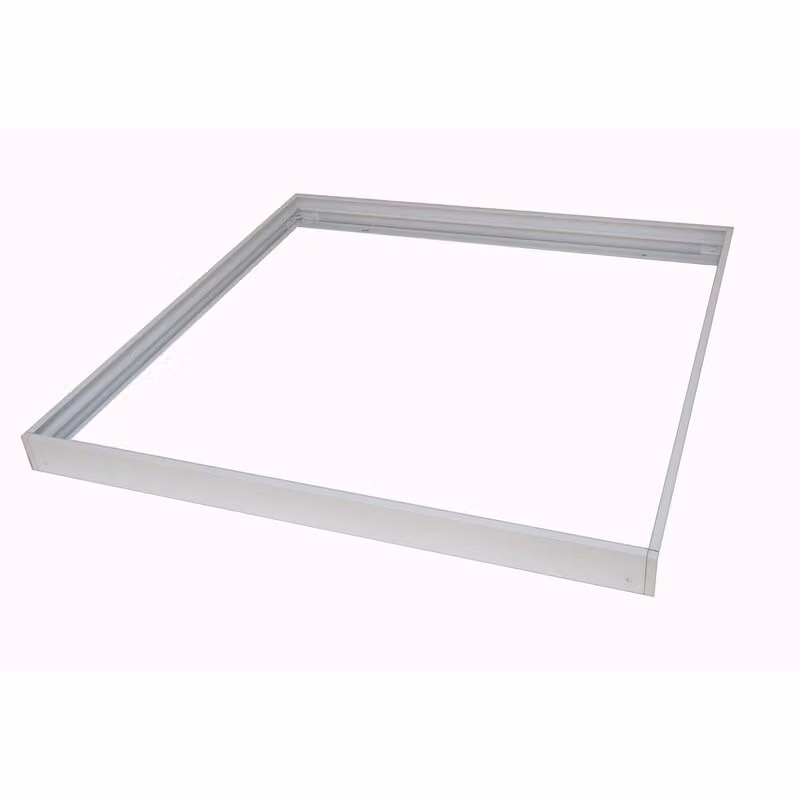 Cornice per pannelli LED 62x62cm cornice per montaggio in superficie cornice per montaggio a soffitto cornice per montaggio in alluminio bianco