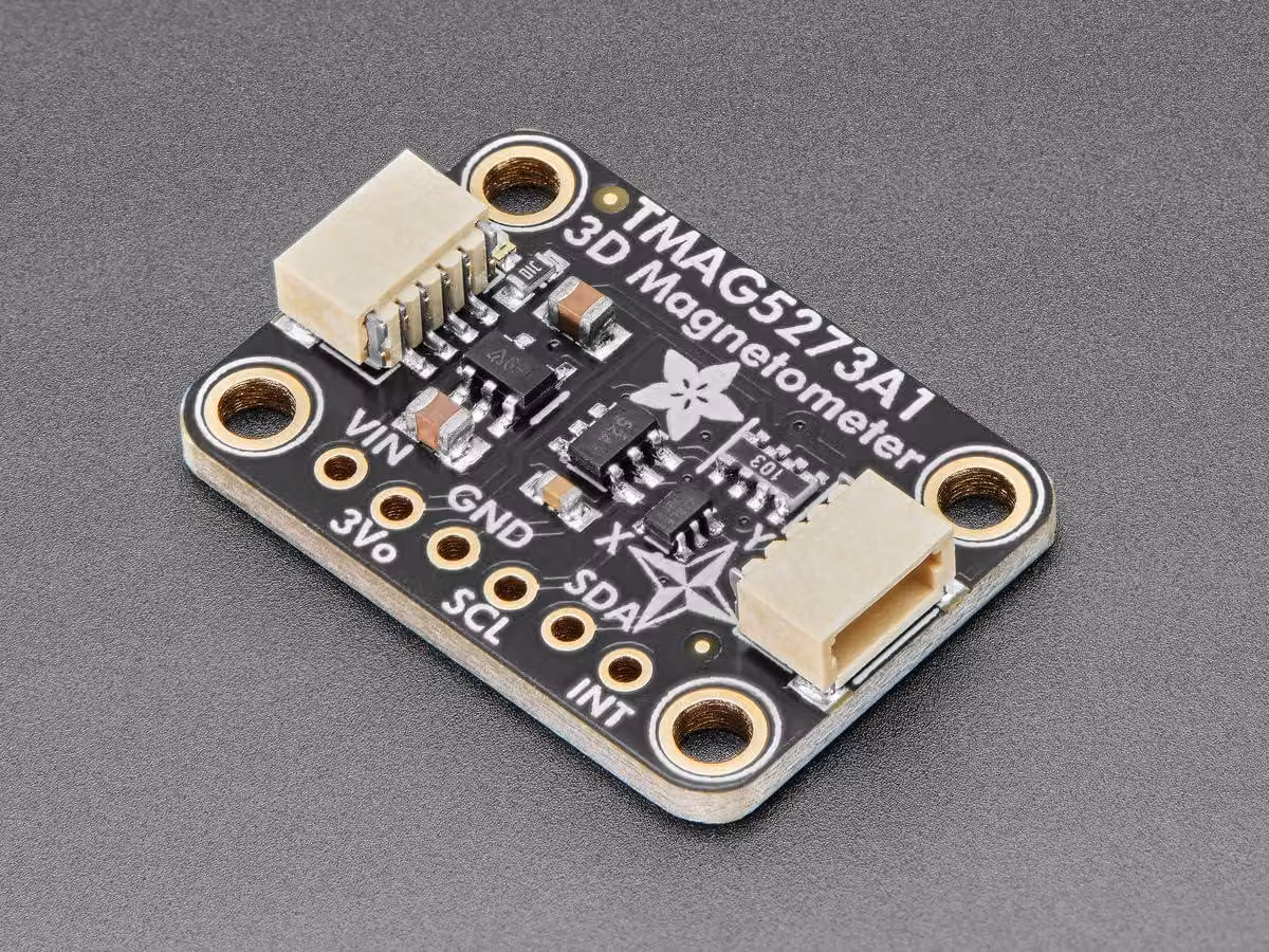 Magnetometro ad effetto Hall 3D, modulo breakout, ±40 mT / ±80 mT, compatibile con STEMMA QT