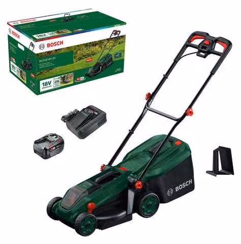 Tagliaerba a batteria ROTAK 18V-34, 1 batteria PBA 18V 5.0Ah