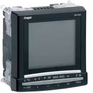 Dispositivo di misura multifunzione Hager comfort SM103E