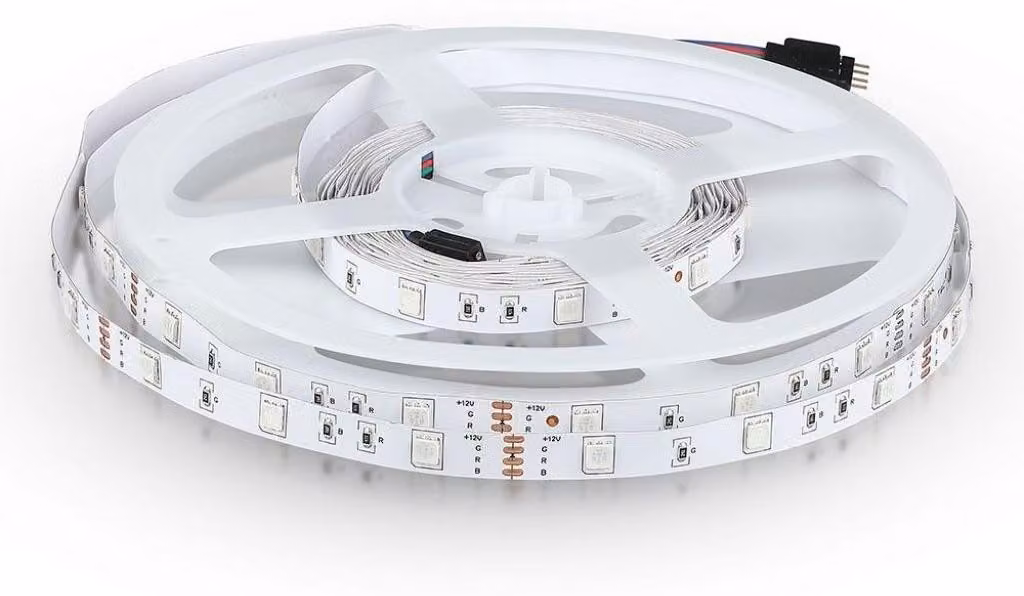 V-TAC VT-5050 Striscia 150LED 5050 strip led 5M No waterproof IP20 SKU 2124 - Multicolor RGB