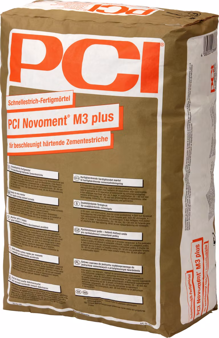PCI Novoment M3 PLUS Schnellestrich 25kg