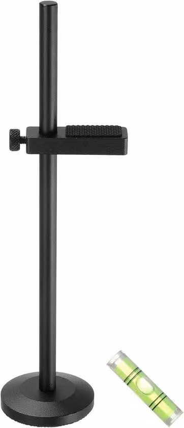 Supporto per GPU con base magnetica, regolabile da 10 a 170 mm, alluminio, nero