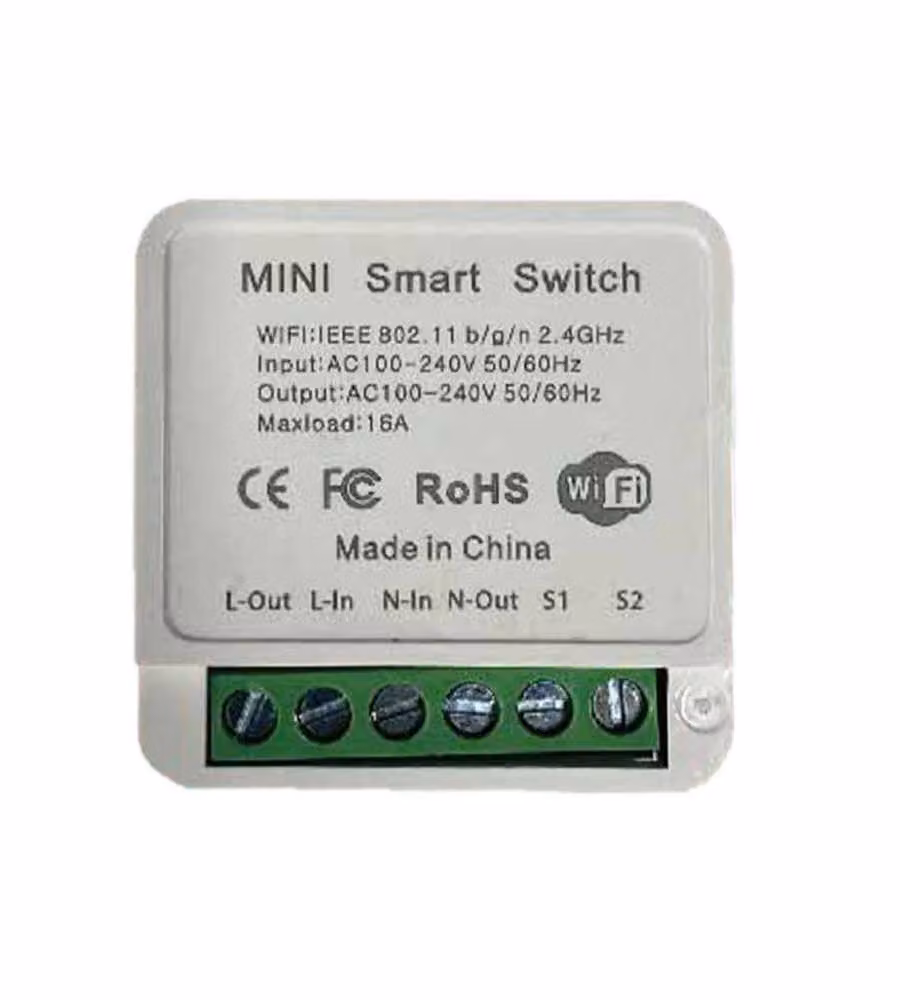 V-TAC Interruttore Wi-Fi Mini con 1 Canale