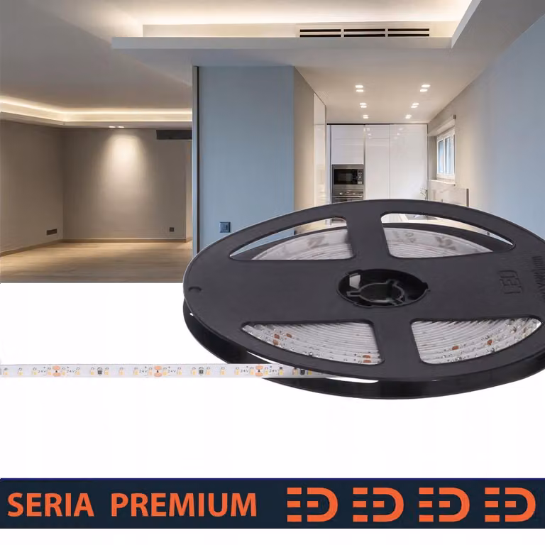 Striscia LED Prescot Slim, 5 mm, bianco neutro, 24V, 224 LED per metro