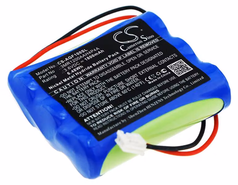 TECHTEK Batteria compatibile con [Algol] HF100 sostituisce 3MR1200AAH4P4A