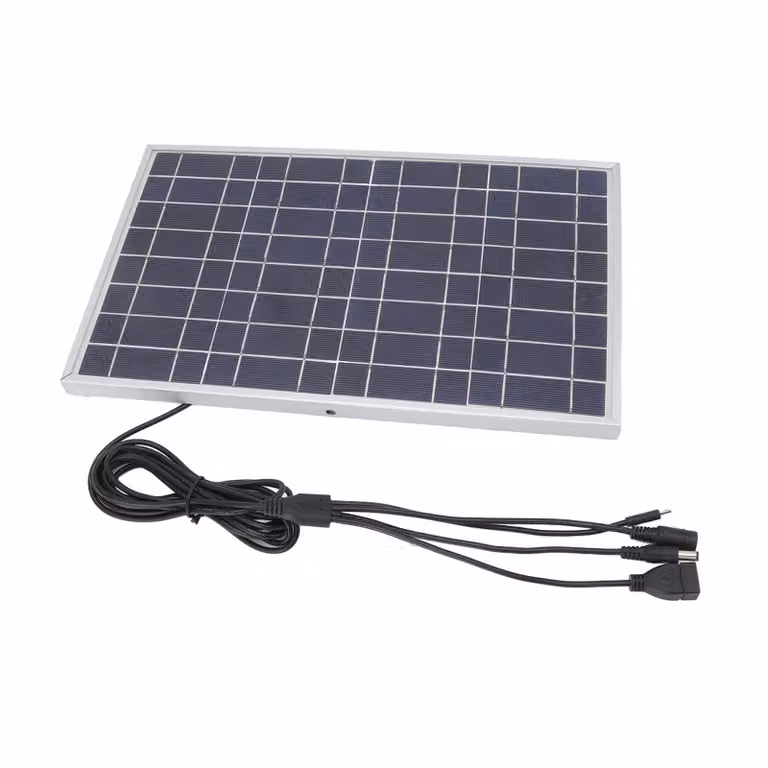 pannello solare 8V 15W, pannello di energia solare, pannello solare portatile, pannello di ricarica solare, caricabatterie solare all'aperto, kit di ricarica della batteria
