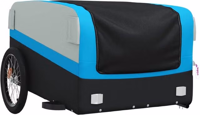 Rimorchio per trasporto biciclette 45 kg ferro blu 02_0044104