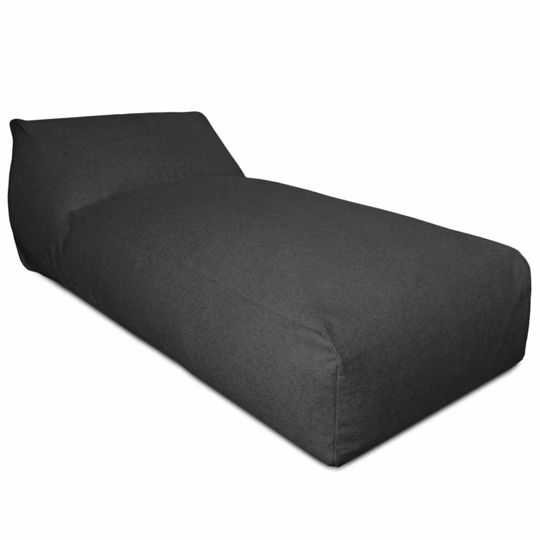 Chaise Longue da Giardino Antracite