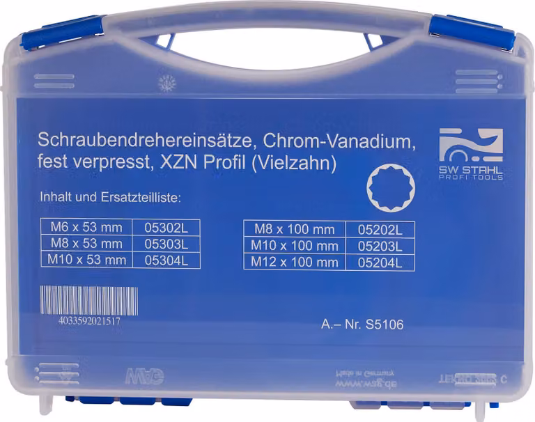 SW-Stahl S5106-KOFFER custodia stampata per S5106