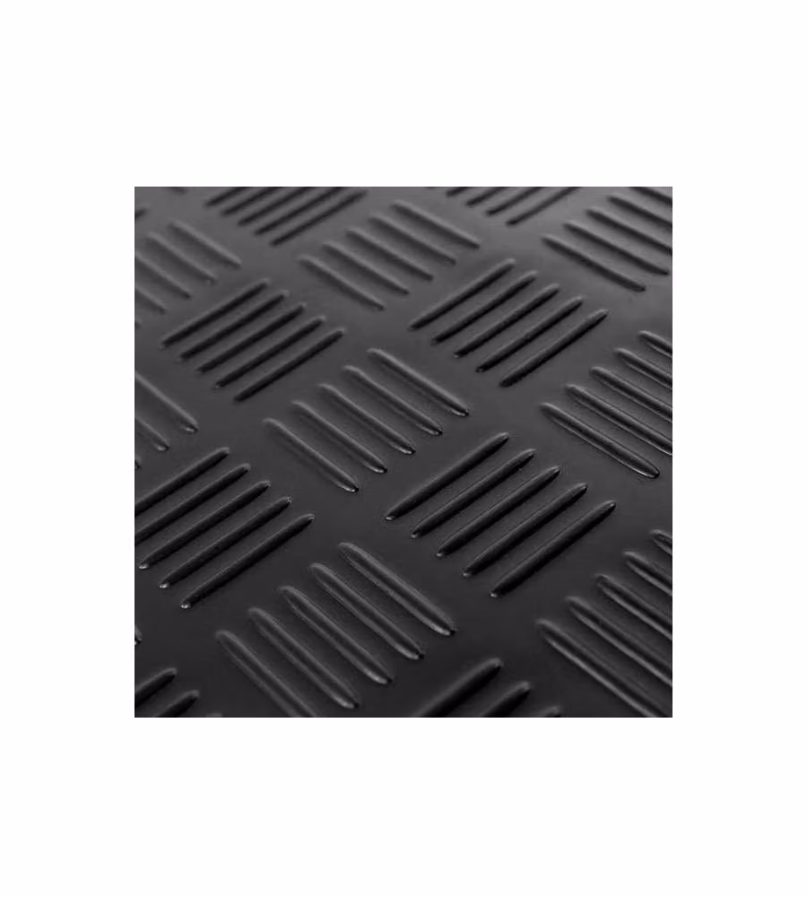 Pavimento in gomma nero mandorlato spessore 3 mm per 150 m2