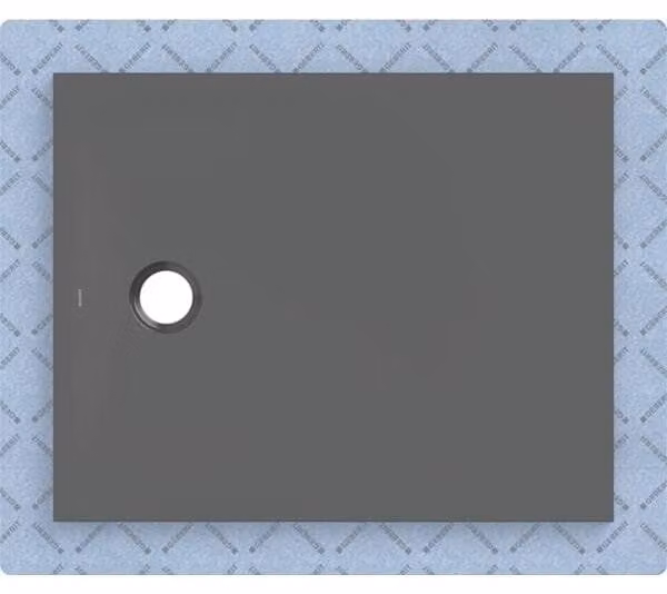 Geberit CleanFloor30 surface de douche, intégrée, avec voile d'étanchéité, 100x80cm, 551.004.DM.1, 551.004.DM.1