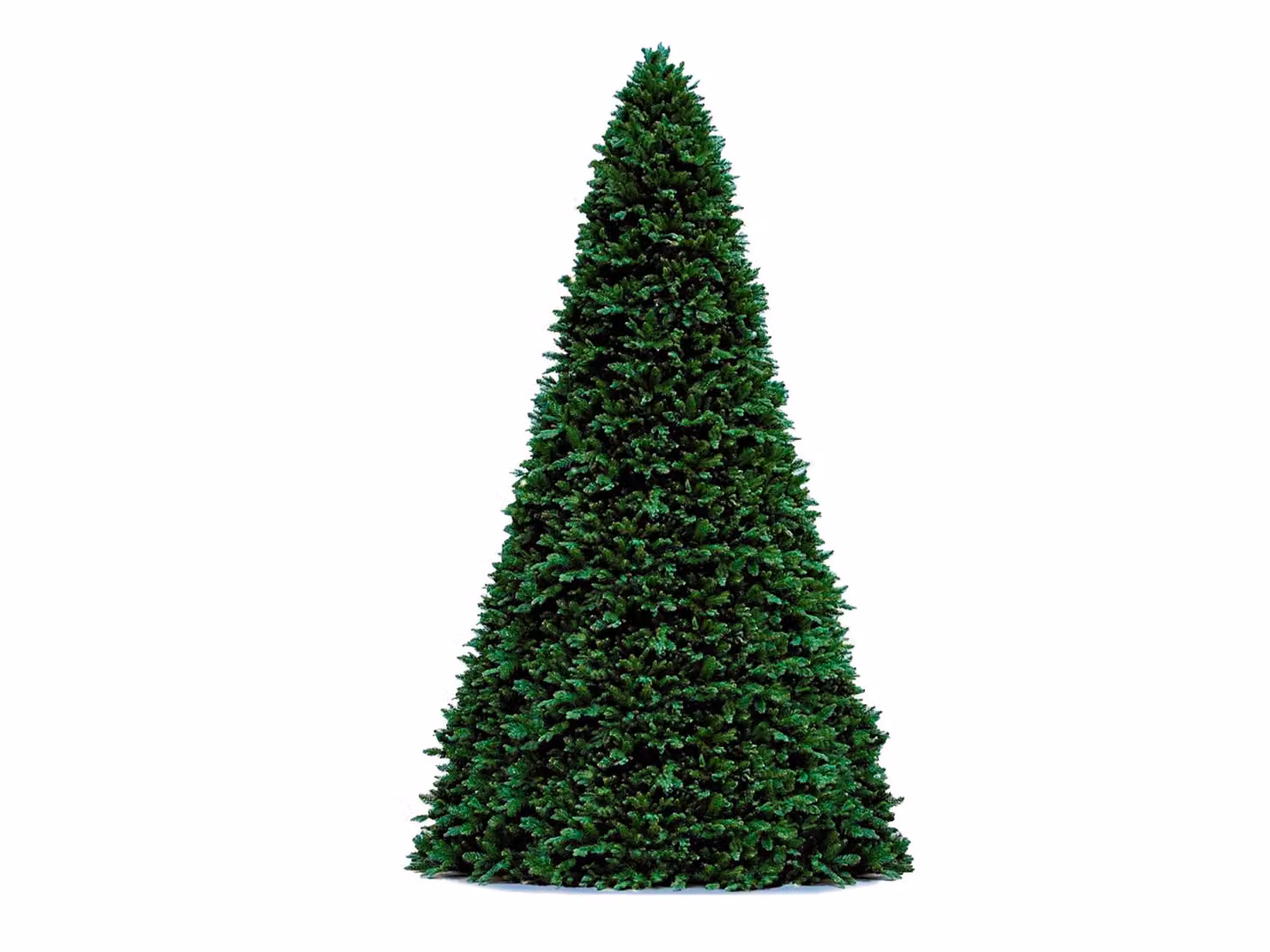 Albero di Natale artificiale DELUXE abete Bernard 500 cm con supporto