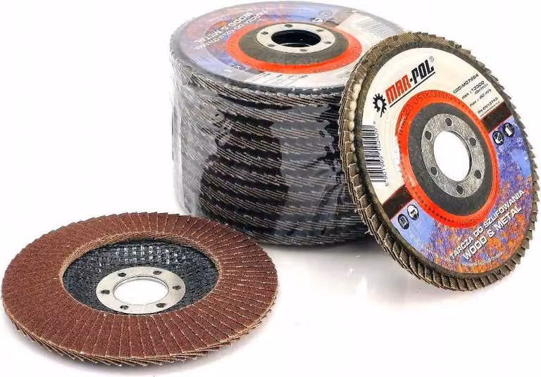 Foglio Con Punte In Metallo 125 Mm P60 Mar-Pol