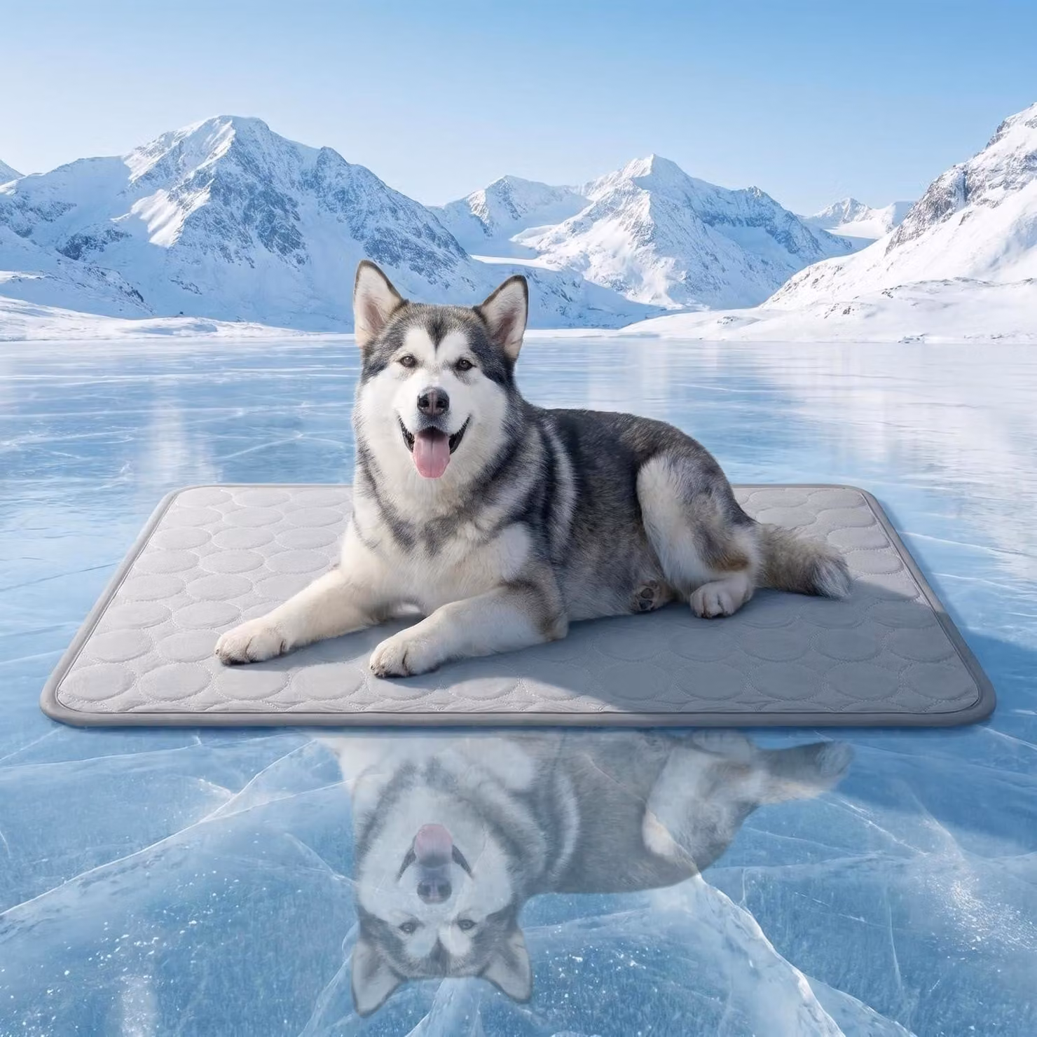 Tappetino refrigerante per cani e gatti, dimensioni: 70 x 55 x 1 cm
