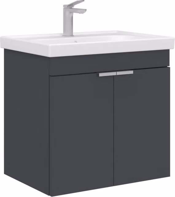Mobile lavabo "Desna 60" - 60 x 45 x 58 cm - Antracite opaco