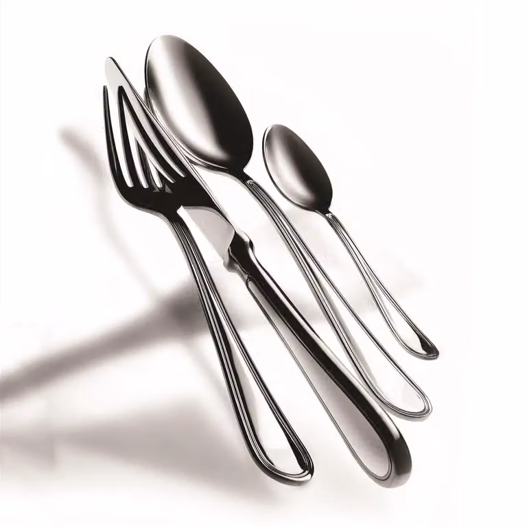 Servizio posate in acciaio inox linea Norma 24 pezzi