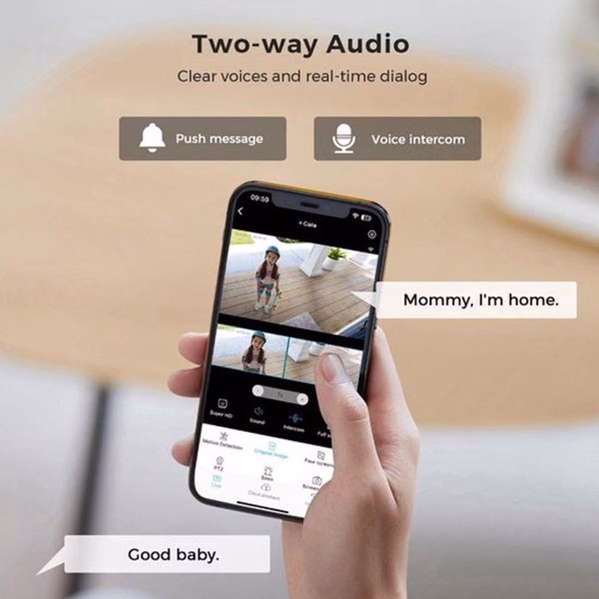 Telecamera da esterno Wi-Fi da 15 MP con zoom 5x – telecamera di sicurezza PTZ con funzione di inseguimento automatico