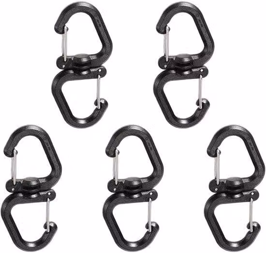 Set da 360 pezzi composto da cacciaviti girevoli a 360 gradi con chiusura rapida, comprensivo di molla, perno, cinghia e copriviti (taglia L).