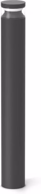 Lampada Da Terra Boeing LED 14W Luce Calda 3000K Nero Ideal Lux