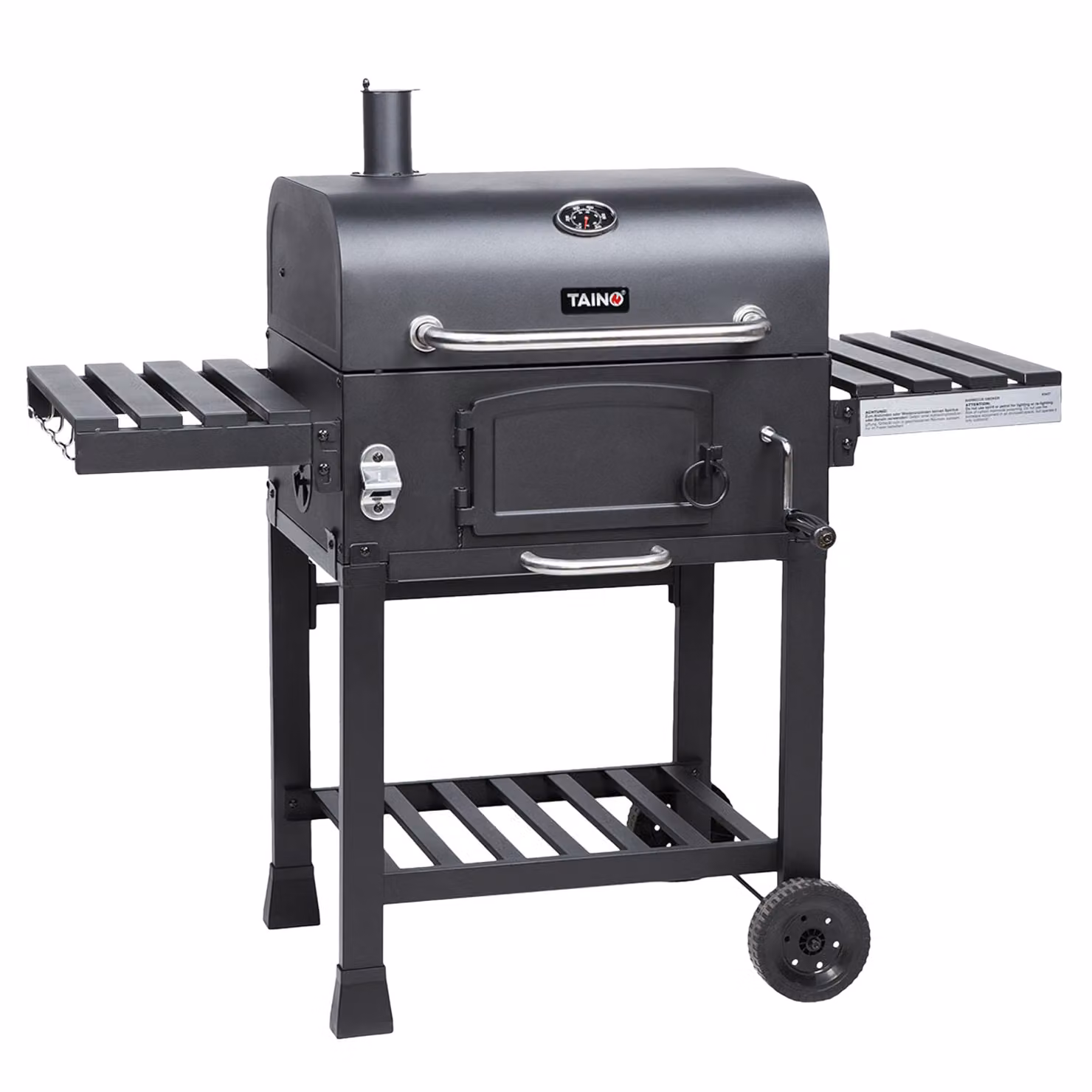 TAINO HERO XL Smoker barbecue a carbonella carrello barbecue a carbonella